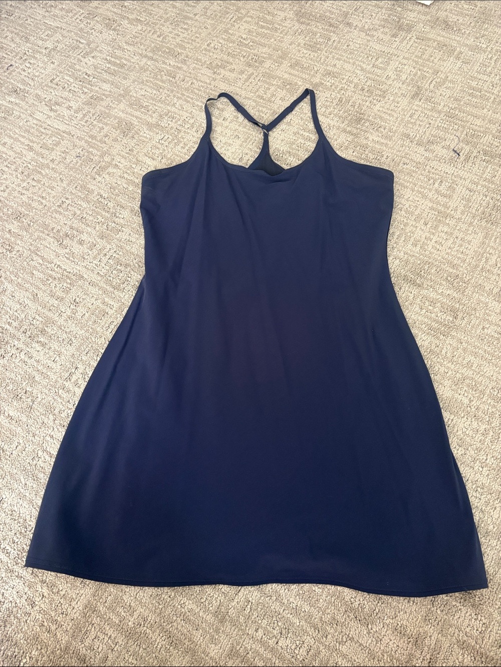 Navy Racerback Outdoor Voices Athletic Dress